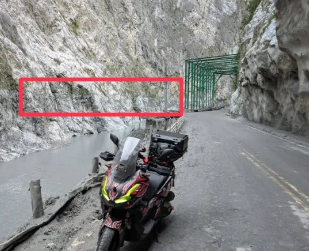 震撼對比曝光！太魯閣「燕子口」路面重現　岩壁留驚心水痕