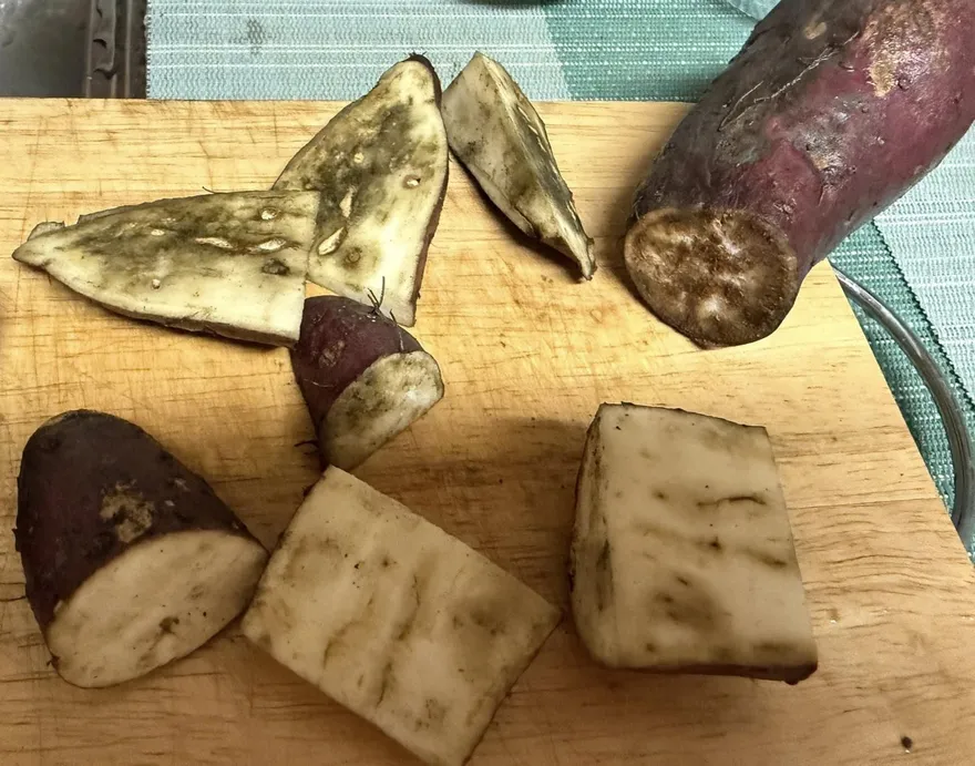 高嘉瑜買栗子地瓜「切開竟爛掉」　大全聯：商品全數下架