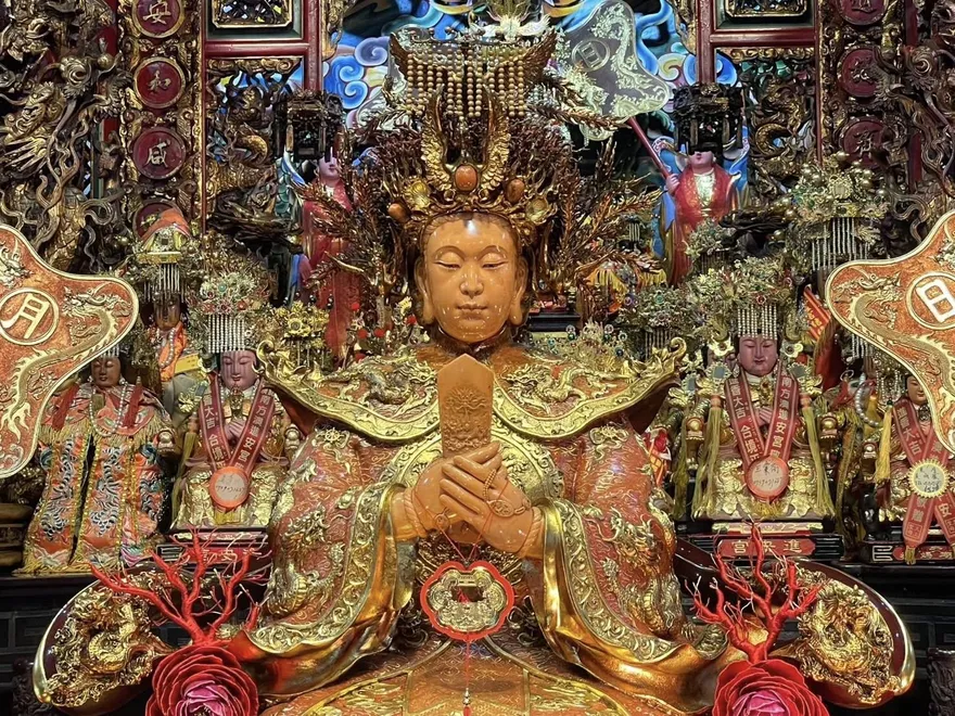 影/南方澳進安宮驚天竊案！珊瑚媽祖聖物被偷