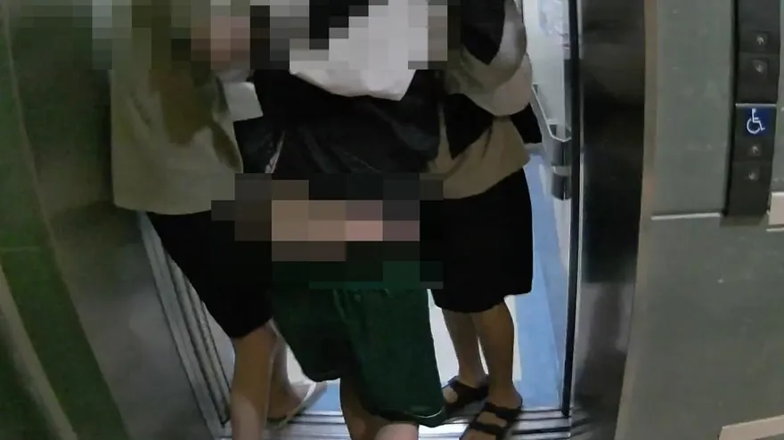 影/「要生出人命了」！台中警開道3分鐘助產　孕婦順利生下寶寶