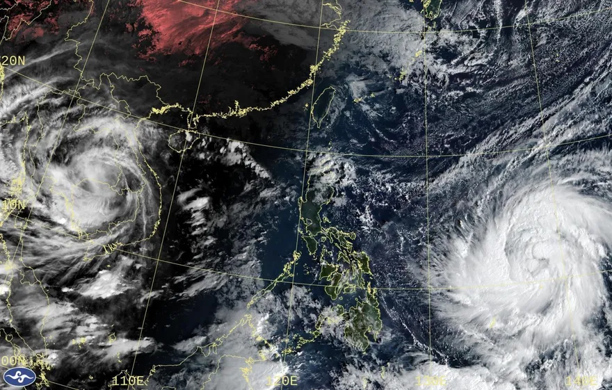 鳳凰估今轉中颱！恐海陸警齊發　東半部豪雨炸到發紫