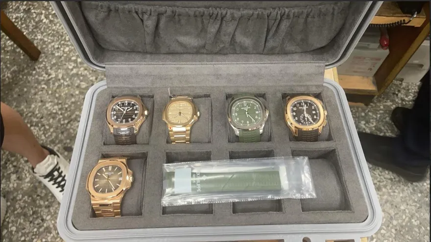 影/假買家設局搶千萬百達翡麗！　高雄警方一個月內逮7嫌