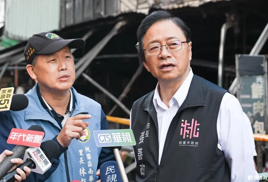 桃園明放颱風假！網友湧入張善政臉書狂刷「市長我愛你」