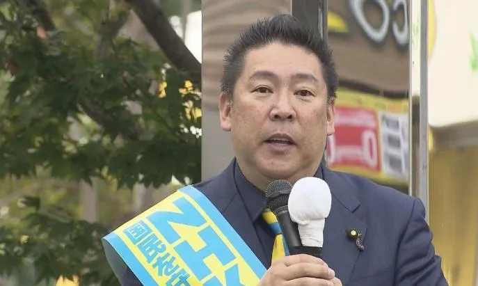 日「NHK黨」主席立花孝志涉誹謗　遭警方逮捕