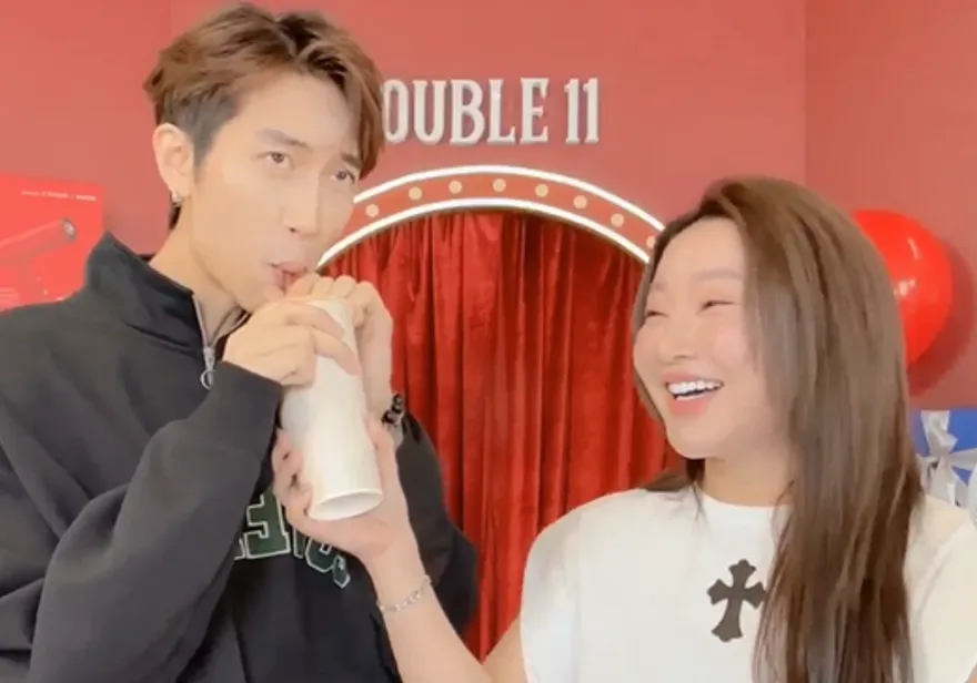 范姜彥豐婚變上直播喝「粿王飲料」　陶晶瑩分析：形象扣分