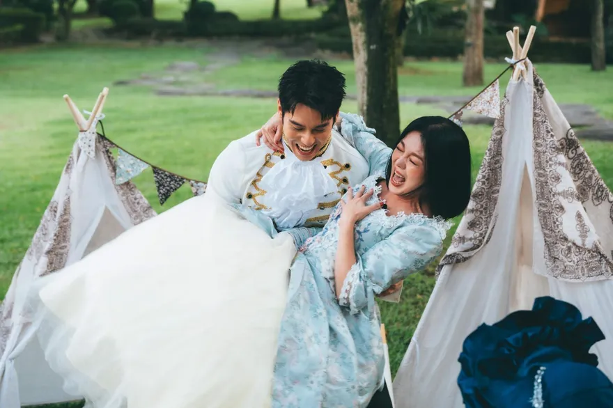 被周予天公主抱！苗可麗開玩笑嗨喊：直接進房間就好