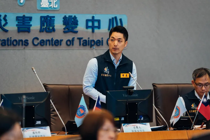 快訊/因應鳳凰颱風　蔣萬安預計9時前往災害應變中心