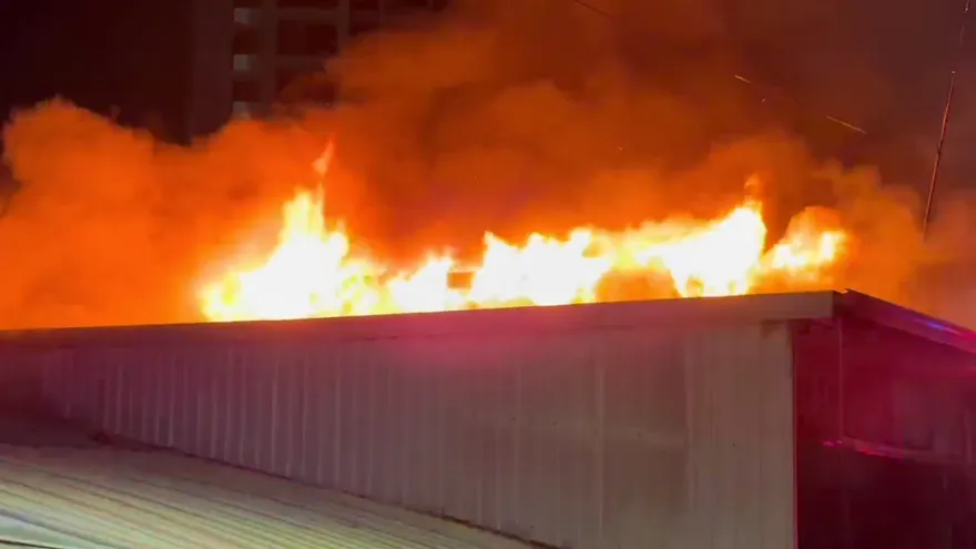 影/高雄大規模火警！「焰海壟罩3屋」救出1猴1犬