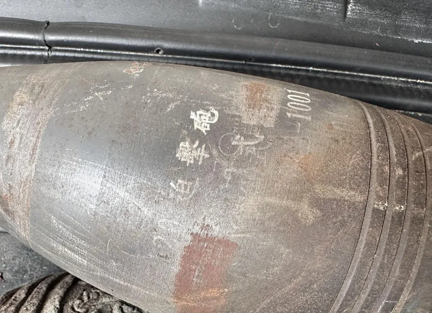 台南民宅驚見迫擊砲彈！軍方急回收