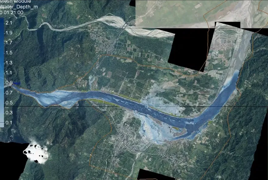 花蓮馬太鞍溪堰塞湖紅色警戒　台9線便道今18時可能封閉