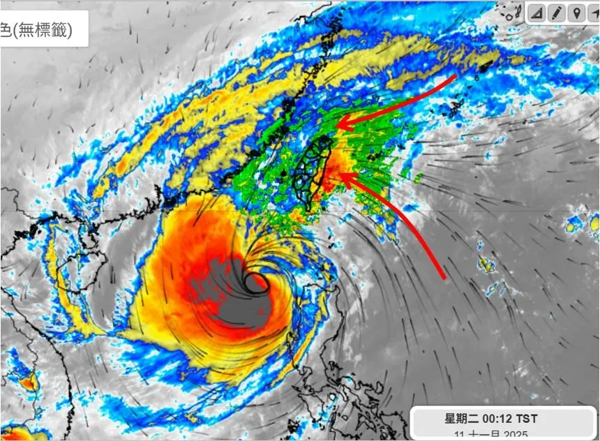 鳳凰颱風「登陸點南修」　吳聖宇：預報路徑彎得更大