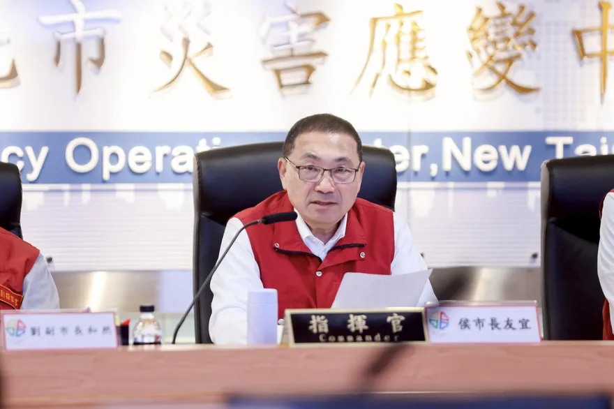 基北北桃颱風假不同步！侯友宜曝「決策過程」