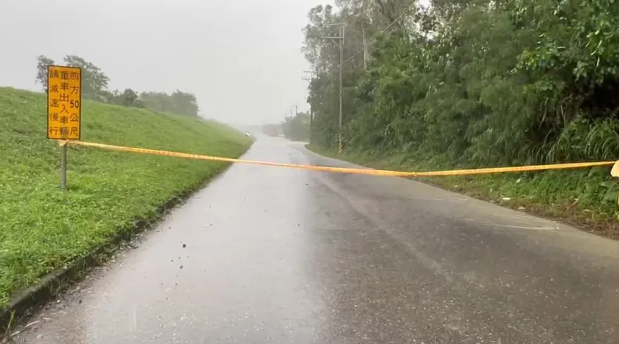 影/宜蘭紅柴林堤防拉封鎖線！93歲嬤家淹水毀：不敢住了