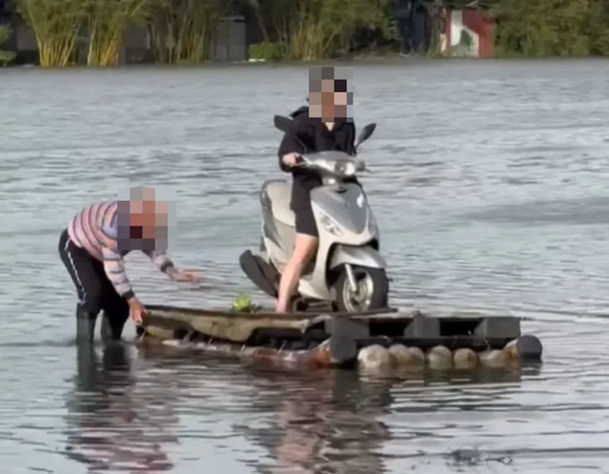 影/宜蘭女搭竹筏熱血上班救人！醫曝身分：兒童病房護理師