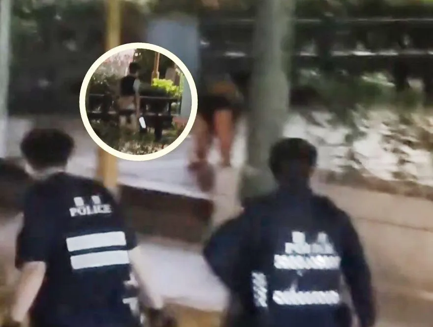 影/羅東夜市女持刀閒晃！逛街民眾嚇壞　警急圍捕送醫