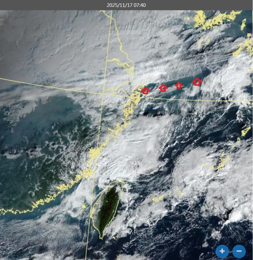 強冷空氣南下！鄭明典曬圖「雲街」現蹤　今晚急凍19度