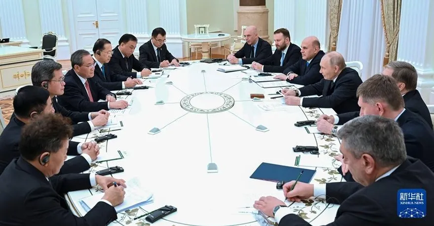 李強莫斯科會普丁　陸公民赴俄免簽將生效