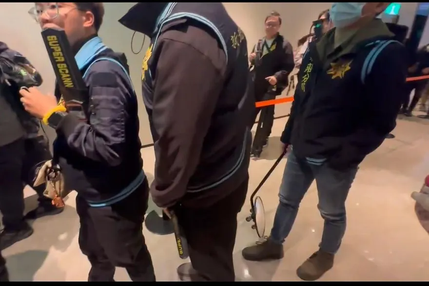 直播/鄭麗文首次藍白高峰會關注高　警方帶金屬探測器確保現場維安