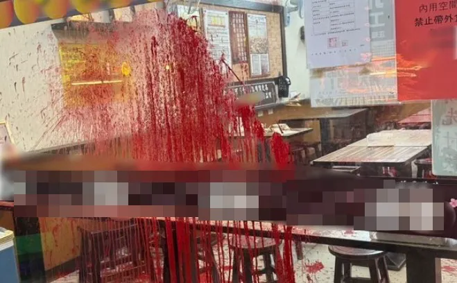 新北知名當歸鴨店遭潑漆討賭債！　砸店7惡煞被起訴