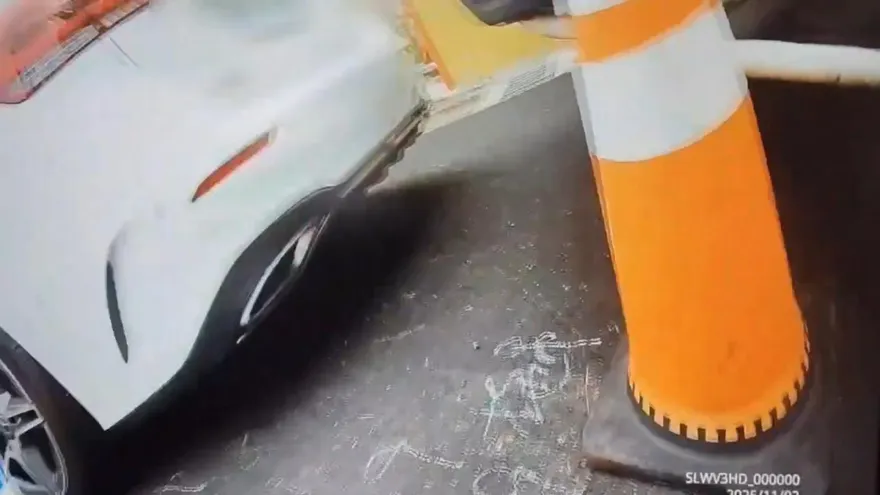 影/竹北馬路驚見「粉筆罰單」！　已56張入國庫