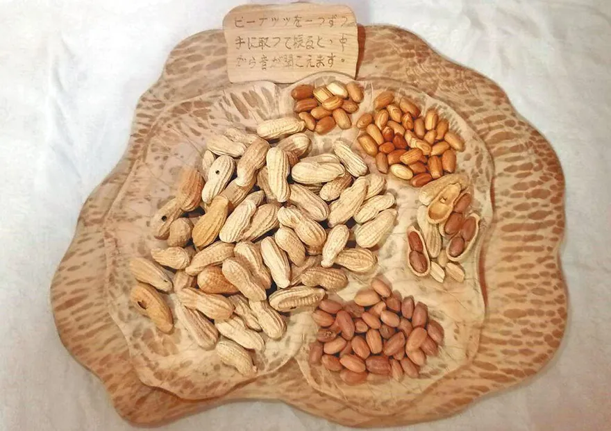 高雄藝術家花生木雕「超仿真」　日海關誤當堅果扣2天