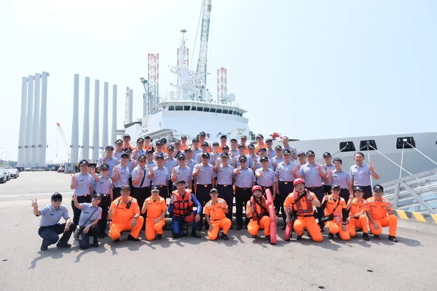 海巡中部分署「Team Taiwan」勇奪政府服務獎