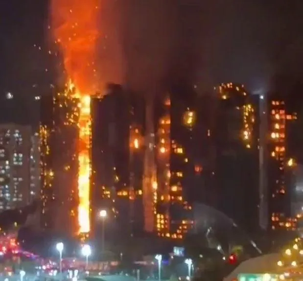 宏福苑「7棟連環燒」已釀44死！慘成香港史上第2大火