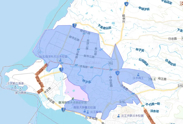 淡北道路施工挖破管路　淡水16里急停水26hrs