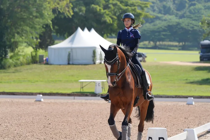 「斜槓CEO」變身馬術國手！　陳怡如代表中華隊出賽亞錦賽