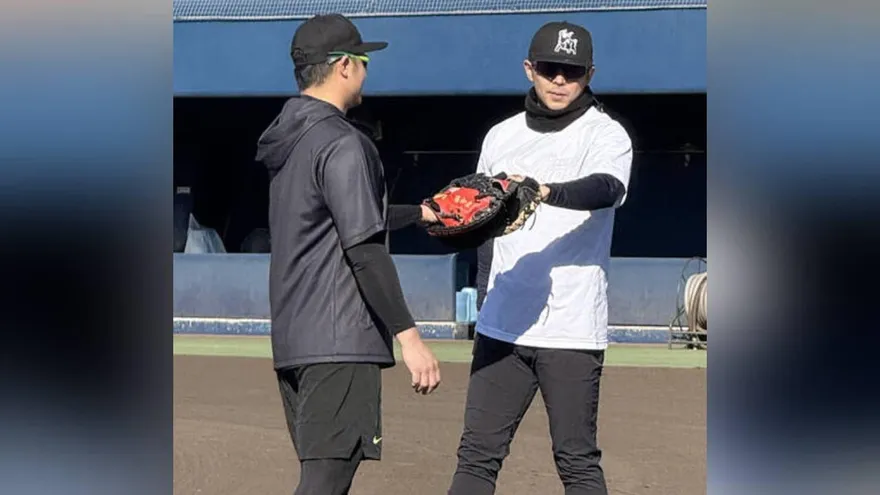 日職/歐力士金手套和蔣少宏合練　若月健矢：他的想法很有趣