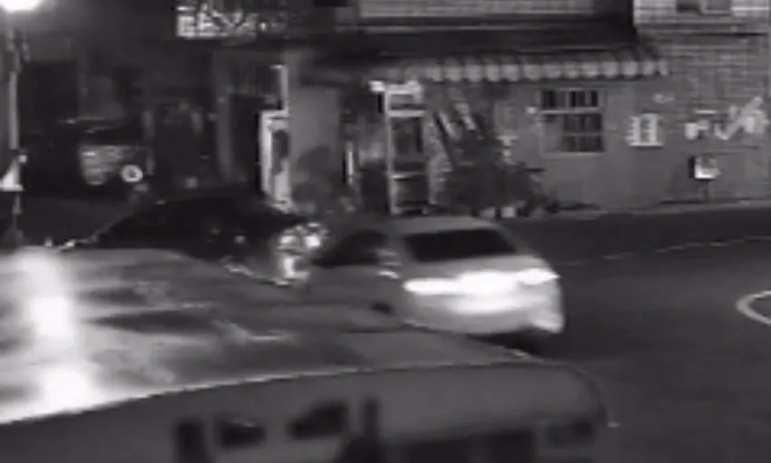 影/彰化警處理車禍遭酒駕仔「高速撞飛」　胸痛左腳挫傷