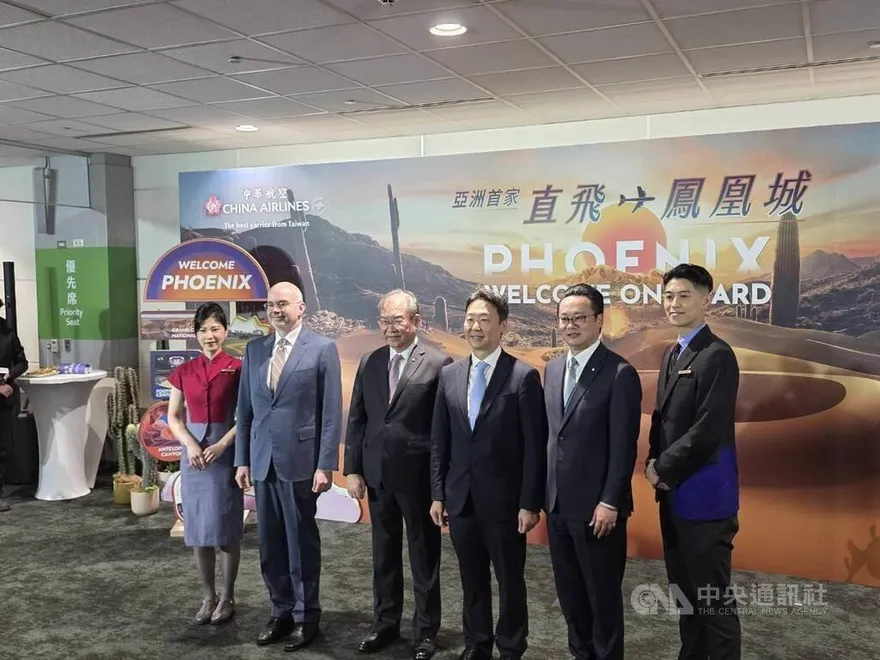 瞄準台積電效應！華航為亞洲首家直飛鳳凰城業者　載客率目標85%