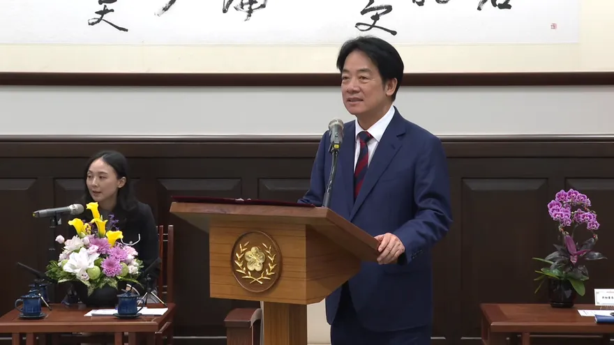 賴清德談威權主義擴張　「唯有實力才能帶來和平」