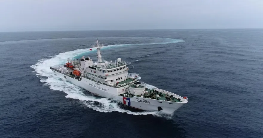 首度「台灣灘」海域舉行「搜救應急演練」 海巡署：全程掌握陸方「騷擾」