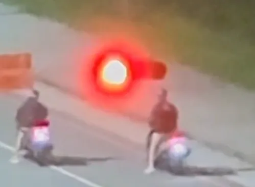 影/屏東市區深夜飆仔競速　快打部隊到場查處