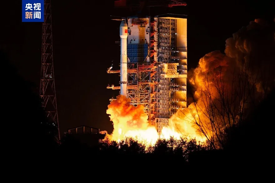 大陸發射長征3乙火箭　國防部證實飛越台灣中部上空