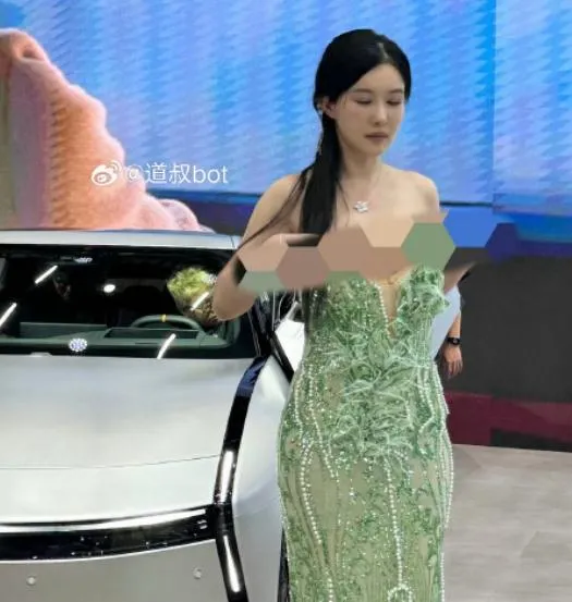 小鵬汽車車模「露點走光」？陸男坦言「AI偽造」秀技術被逮