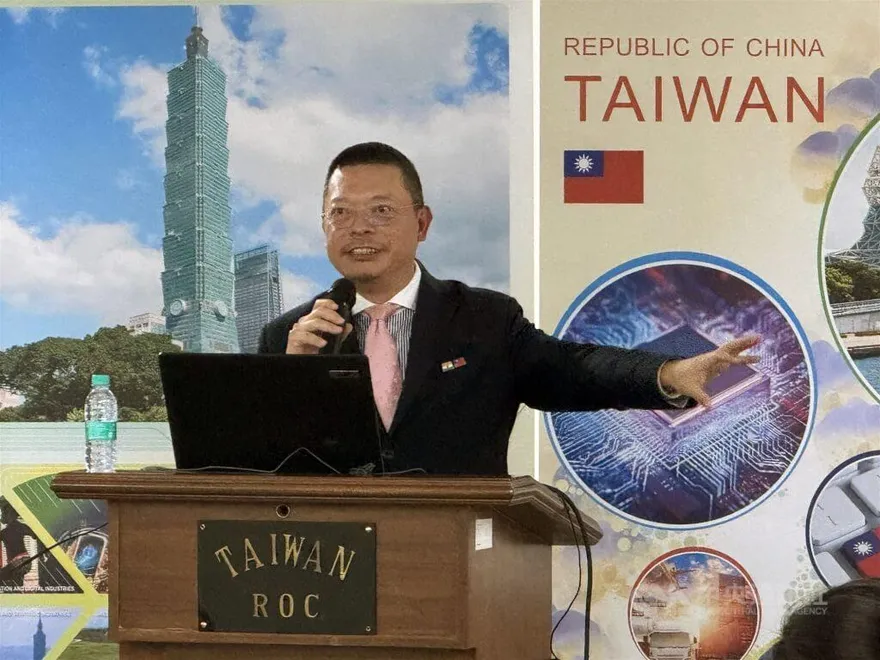 震驚！駐印度副代表謝柏輝接待賓客突猝逝　享年52歲