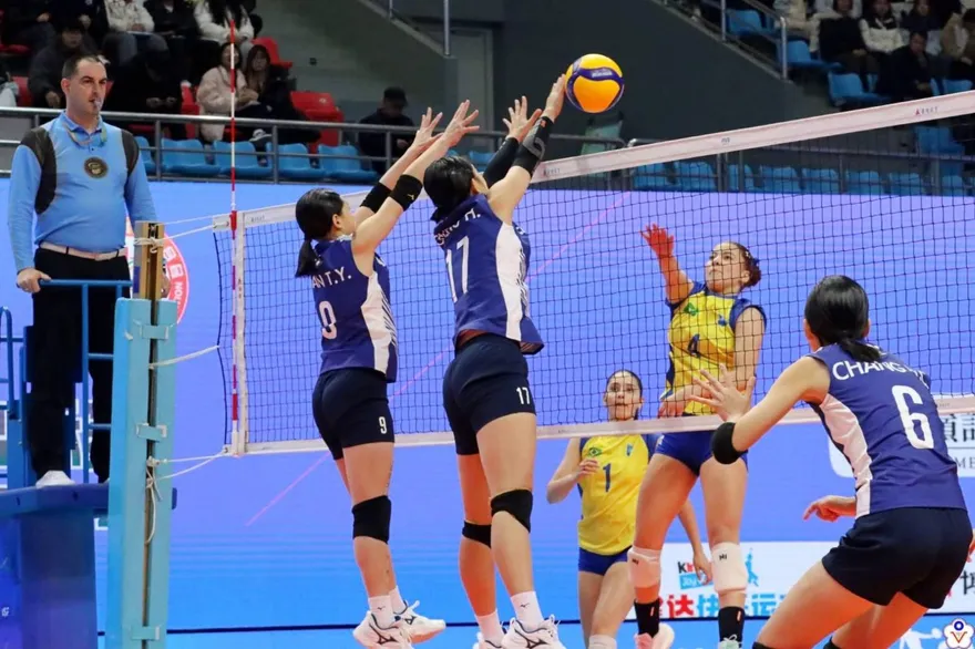 台中助力中華隊！世界中學生U15排球錦標賽勇奪男女雙銀