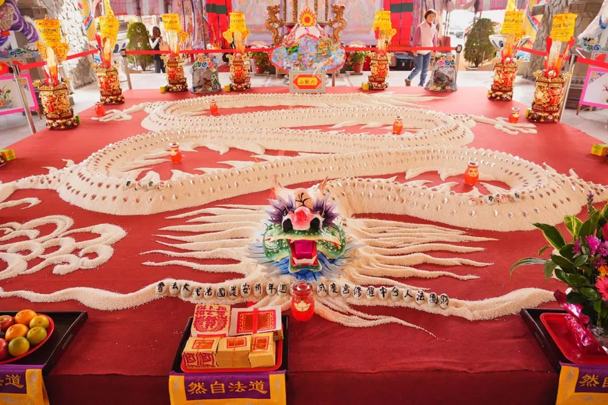 台中醒修宮建宮80週年！　米龍「開光點睛」祈福地方平安