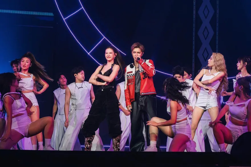 羅志祥公開了！小巨蛋唱一半　安心亞「UU狂震」上台尬舞