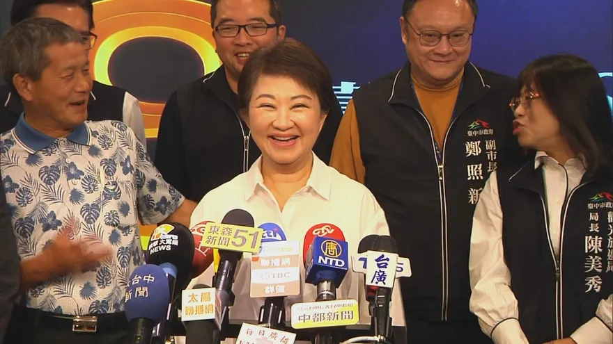 台中市長藍營「姊弟之爭」　盧秀燕6字回應了