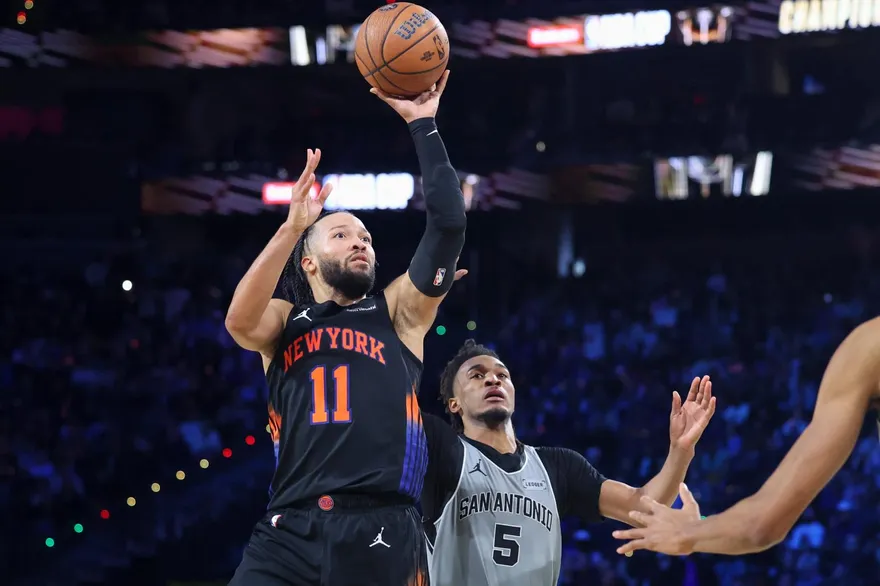 NBA盃/尼克力擒馬刺奪冠軍　布朗森獲最有價值球員