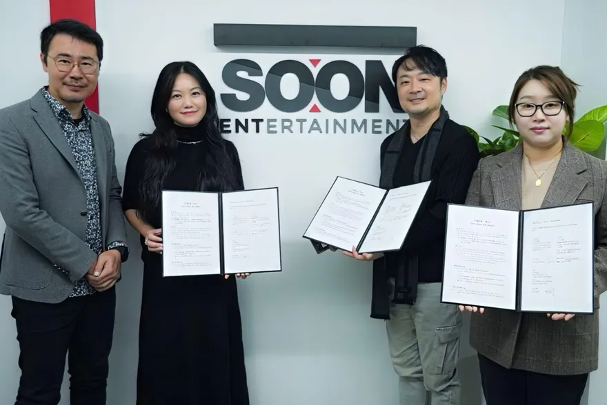台灣POPLINE攜手韓國SOON ENT、HUEXIM　打造亞洲文化行銷大平台