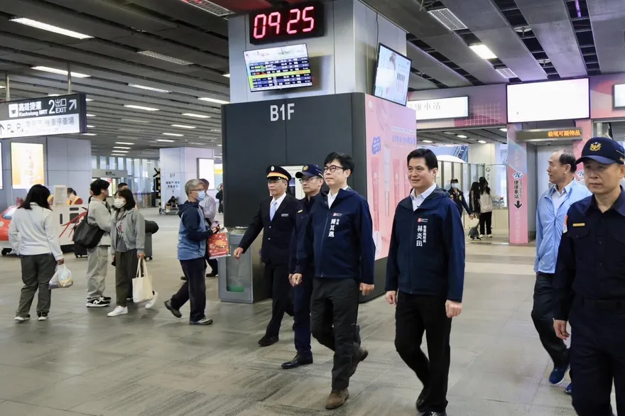 快訊/PO文下一站攻擊高雄車站「兄弟」　陳其邁公布IP掌握狀況！