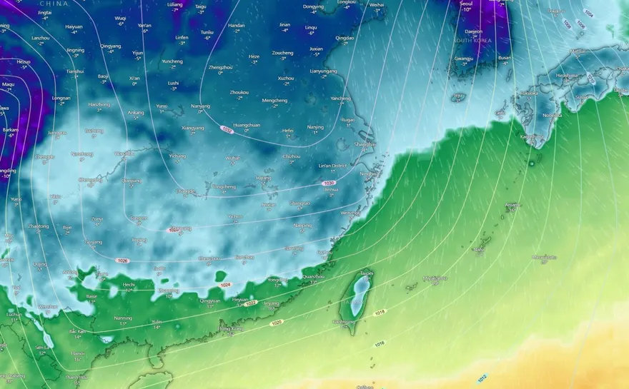 聖誕節冷氣團報到！降雨低溫夾擊「濕冷體感很要命」