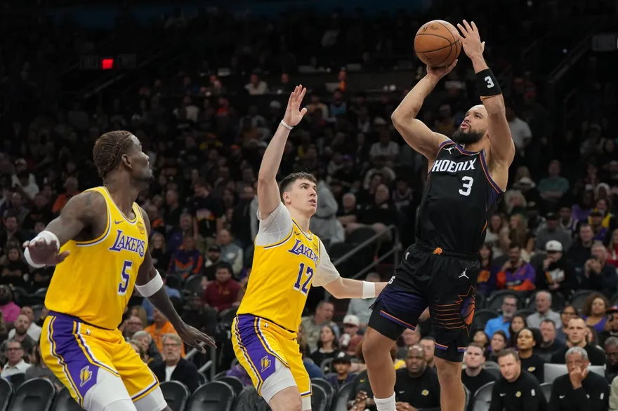 NBA/「惡漢」趁機偷和詹皇擊掌　高效拿25分助太陽退湖人