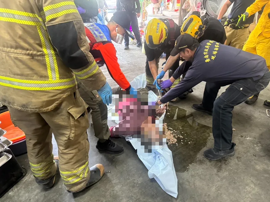 至親斷魂！台南阿嬤遭「活活捲入機台」慘死