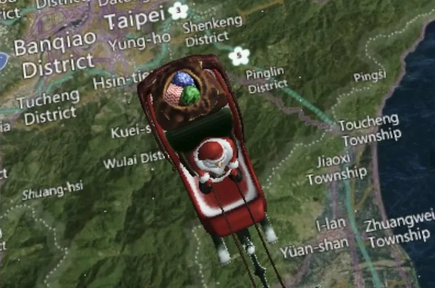 聖誕老人真的來了！國防部證實：全程監控