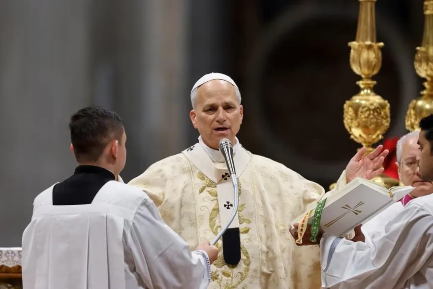 教宗上任首篇耶誕文呼籲「俄烏直接對話」　主持彌撒提加薩困境
